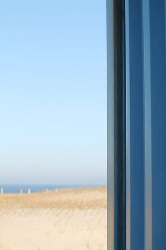 Strand pracht in het blauw