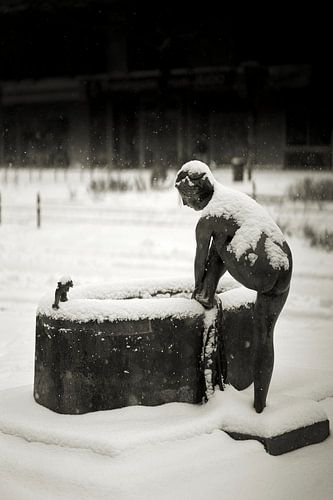 la baigneuse sur Heiko Kueverling