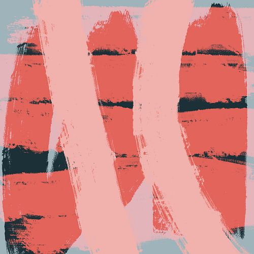 Speels kleurenspectrum: Levendige Pastel Abstracte Verrukking