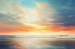 Goldene Stunde am Meer