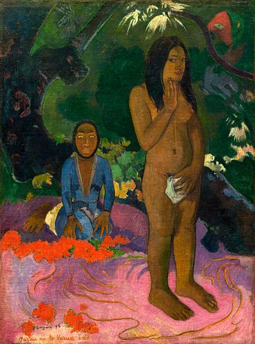 Parau na te Varua ino (Les mots du Diable), Gauguin