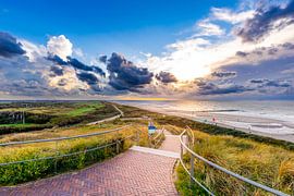 From the high hil in Domburg by Danny Bastiaanse