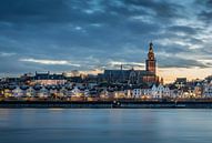 watching the city lights Nijmegen by Mario Visser thumbnail
