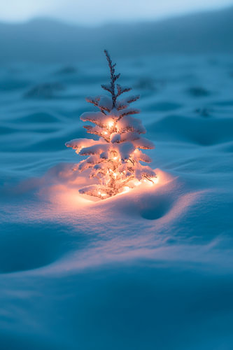 Kerst in de sneeuw