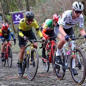 Wereldkampioen Lotte Kolpecky op de Muur van FreddyFinn