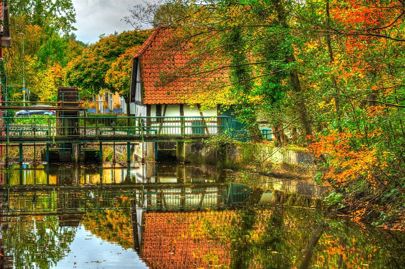 Moulin à eau sur le Rotbach par Edgar Schermaul