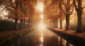 Herbstzauber am Kanal
