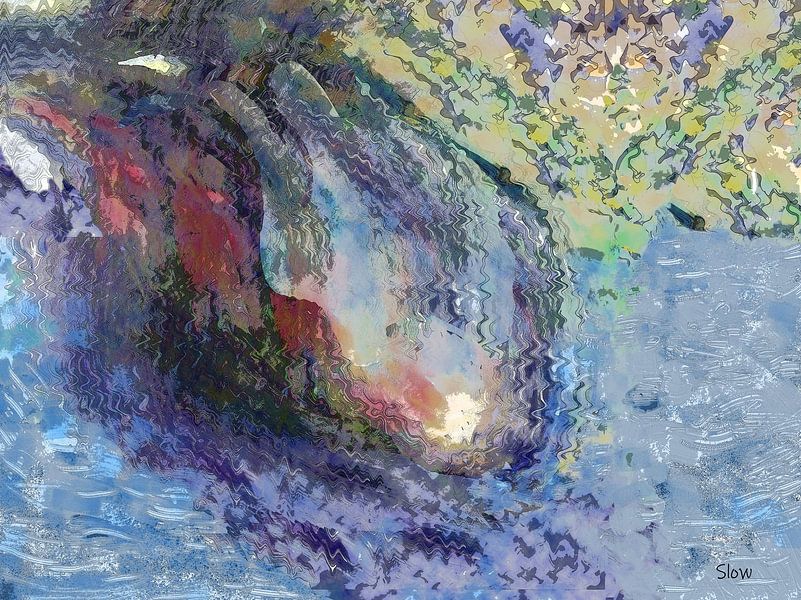 Where water becomes light by SlowDad Art