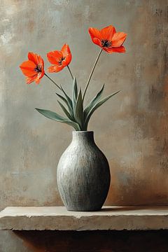 Klaprozen | Whisper of Spring's Passion van Zen en Meer