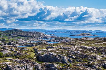 Landschaft auf der Halbinsel Lindesnes in Norwegen von Rico Ködder