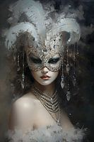 Mystical Feather Mask