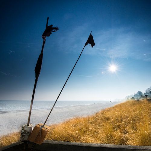 Strand aan de Oostzee bij Scharbeutz