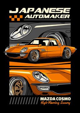 Mazda Cosmo JDM Car by Adam Khabibi