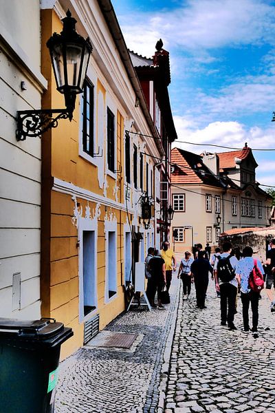 Prague - Romantic street by Wout van den Berg