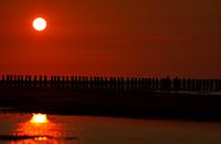 Coucher de soleil en mer (Breskens)