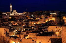 Matera, Italy, by night by Lensw0rld