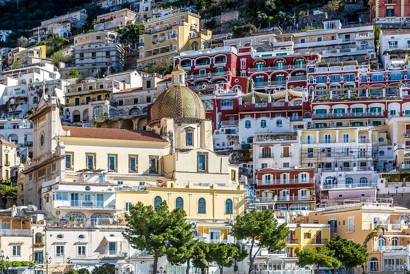 POSITANO Vue sur Santa Maria Assunta par Melanie Viola