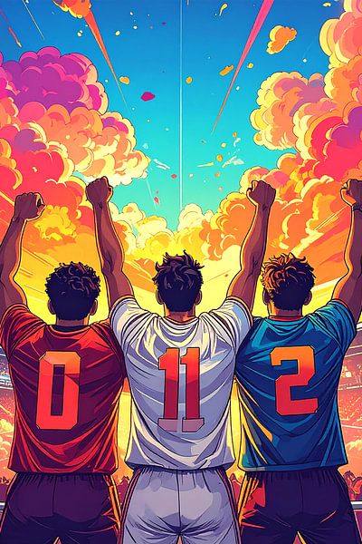 Hands Up for Victory by Bovi Okta