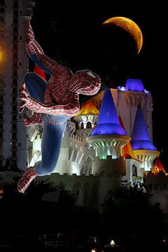 Spiderman in Las Vegas von Christine Nöhmeier