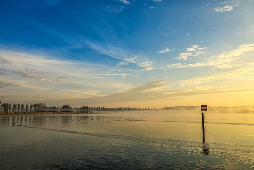 Mistresten boven de Zeller See en de Ried bij Moos - Bodenmeer