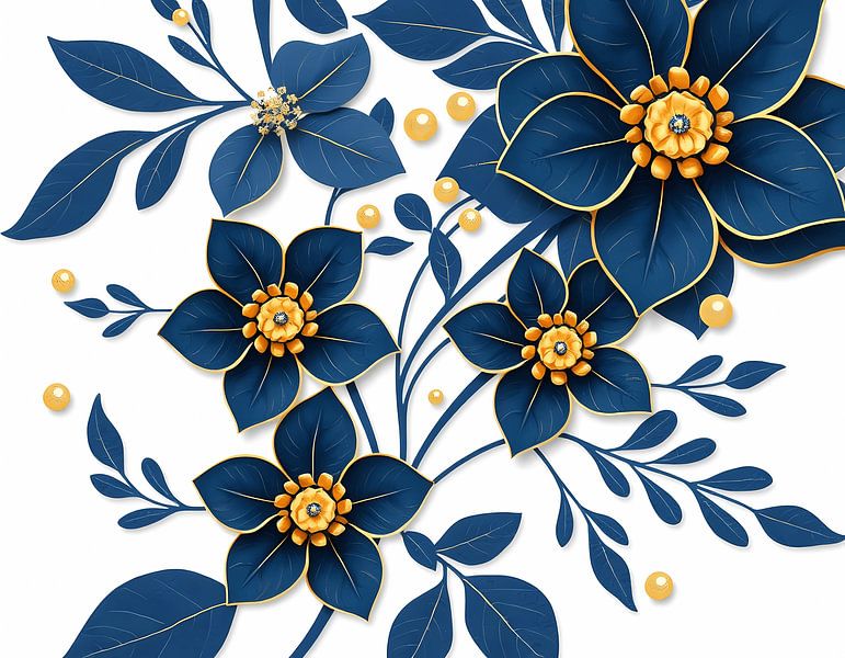 Fleur de saphir par Artistic