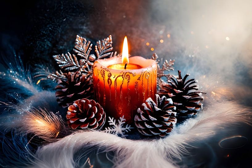 Kerzenschein - Winterliche Gemütlichkeit von Manuela Dekkers