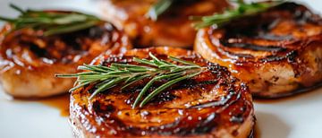 Grilled meat rolls with rosemary by Poster Art Shop