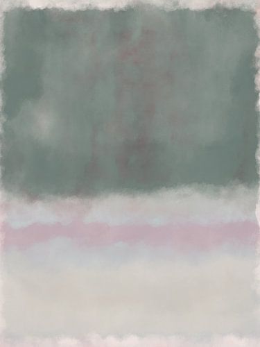Moderne abstracte lagen met op Rothko geïnspireerd palet