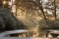 Fairytale winter snap at Domein d'Aertrycke, Torhout
