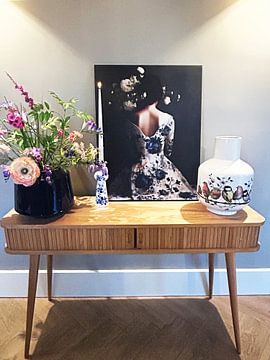 Customer photo: The world looks better in blue by Carla Van Iersel