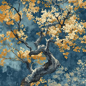 Levensboom | Gouden levensboom van De Mooiste Kunst