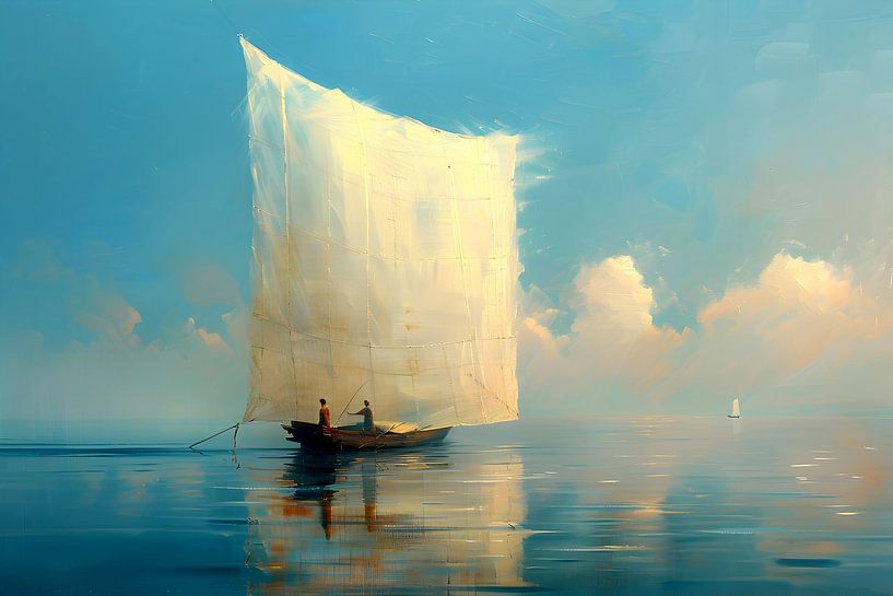 Der Maler auf dem Meer von Heike Hultsch