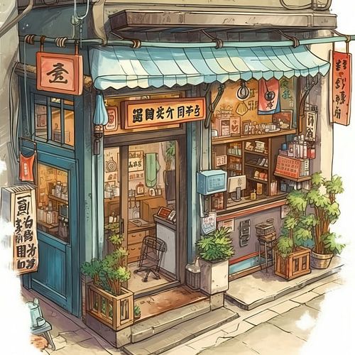 Foto Kawaii Straßenkunst