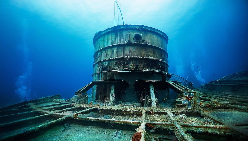 Unterwasser Anlage Atomkraftwerk von Mustafa Kurnaz