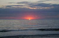 Zonsondergang op het strand 2