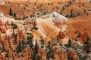 wandelen door de hoodoos van Meleah Fotografie