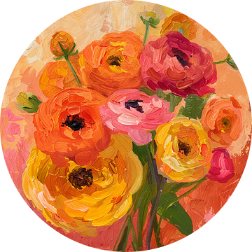 Bloemen Bloemen Lente van Poster Art Shop