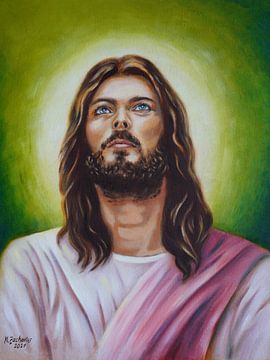 Jezus Christus Portret van Marita Zacharias