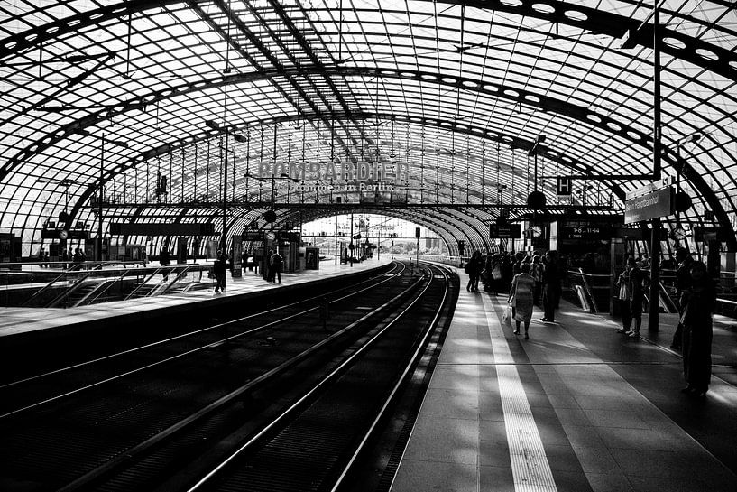 Hauptbahnhof Berlijn van Jurgen Corts