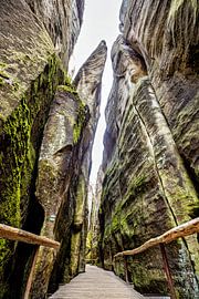 The Weckelsdorf rock town near Aderbach