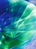 Fan in green