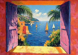 Matisse inspiriert Open Window Meer