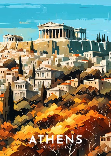 Athen: Wo die Antike auf die Moderne trifft von PublicArt77