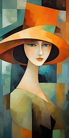 Portret van Blikvanger Schilderijen