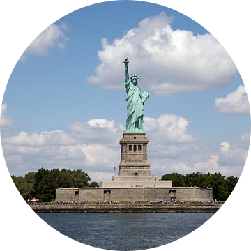 Vrijheidsbeeld op Liberty Island  van Gerrit de Heus