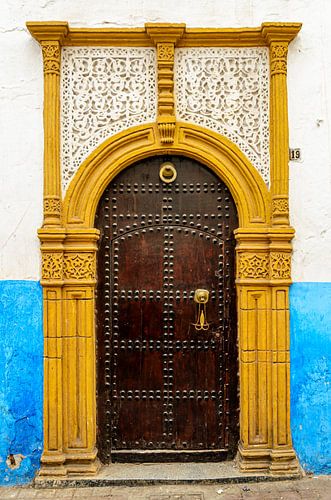 prachtig portaal in Rabat