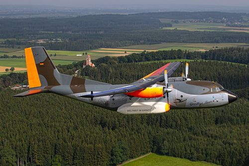 Deutsche Luftwaffe C-160D Transall 50+40 Abschieds-Tour