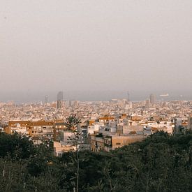 Barcelona am Morgen von Alexandra Pfeifer
