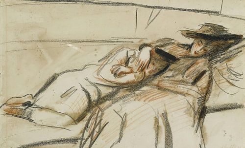 Paul César Helleu - Mother and child