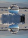 Glaskugel Winter von Fotografie Sybrandy Miniaturansicht